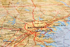 Baltimore map